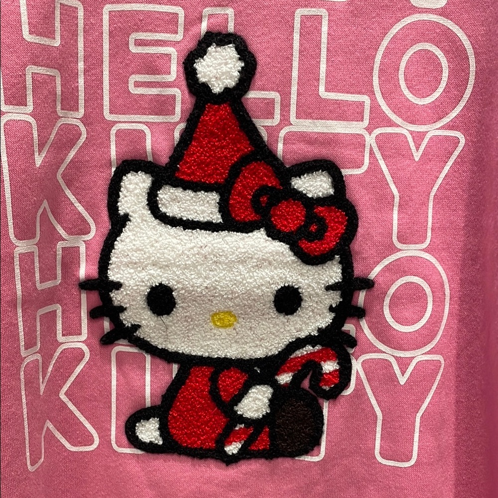 HELLO KITTY Holiday Pink Sweatshirt ๐ - Picture 5 of 6